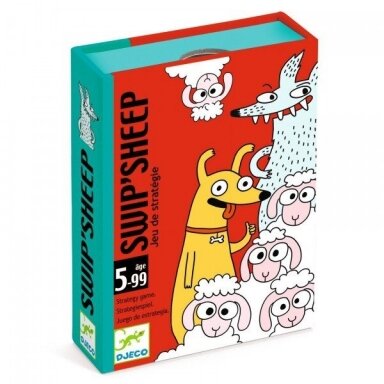 DJECO Kortų žaidimas - Swip'Sheep