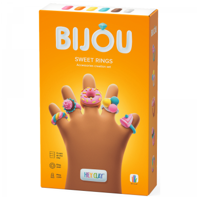 HEY CLAY modelinas žiedai Sweets