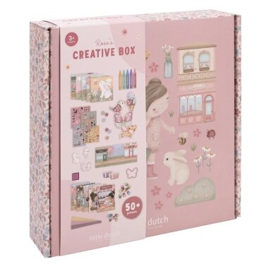 Little Dutch kūrybiškumo dėžutė XL  „Rosa ir draugai"