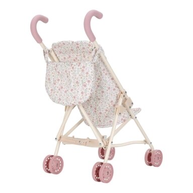 Little Dutch lėlių vežimėlis „Minkštos gėlės“