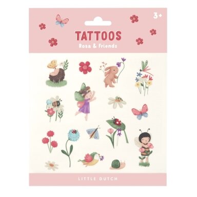 Little Dutch tatuiruotės „Rosa ir draugai“