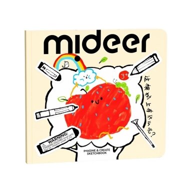 Mideer Kūrybinė Piešimo Knyga – Didelės Svajonės
