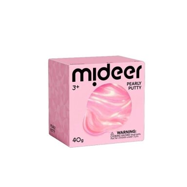 Mideer Perlamutrinė Sensorinė Masė, PINK