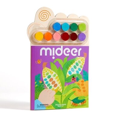 Mideer Piešimo Pirštais Kūrybinis Albumas – Sodo Tematika Add To Wishlist