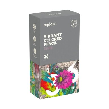 Mideer SPALVOTI PIEŠTUKAI - 36 SPALVOS