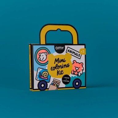 OMY MINI SPALVINIMO RINKINYS - ANIMALS