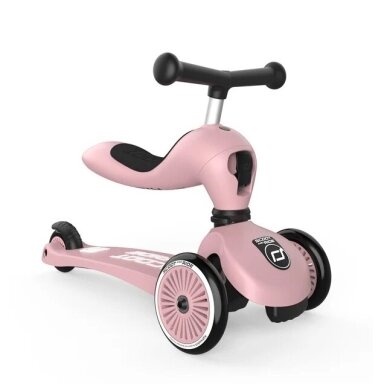 Scoot and Ride paspirtukas 2 in 1 rose