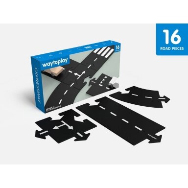 Waytoplay Expressway Medium Road Set (16 dalių)