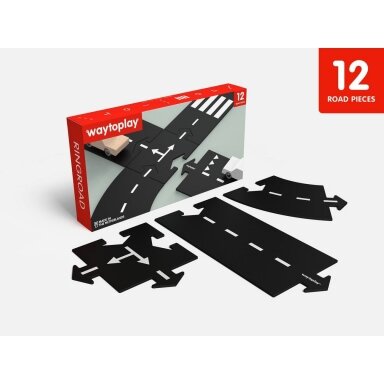 Waytoplay - Small Road Set (12 dalių)