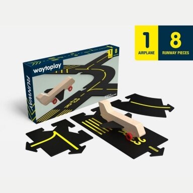 Waytoplay Runway - Flexible Airport Set (8 dalys)